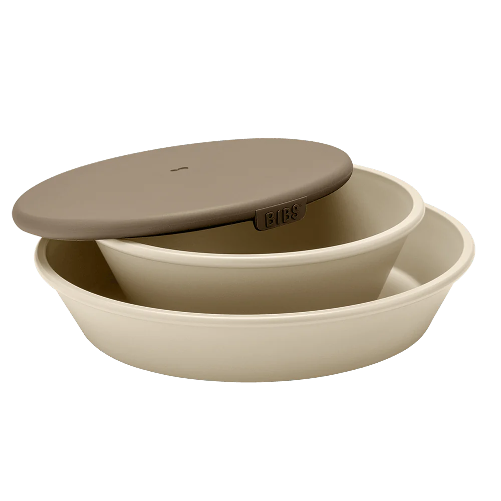 lot d’assiettes vanille – BIBS