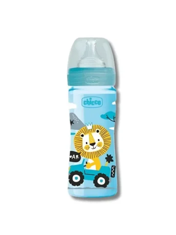 Biberon-bleu-250ml-plastique-Chicco.