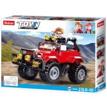 vehicule-tout-terrain-rouge