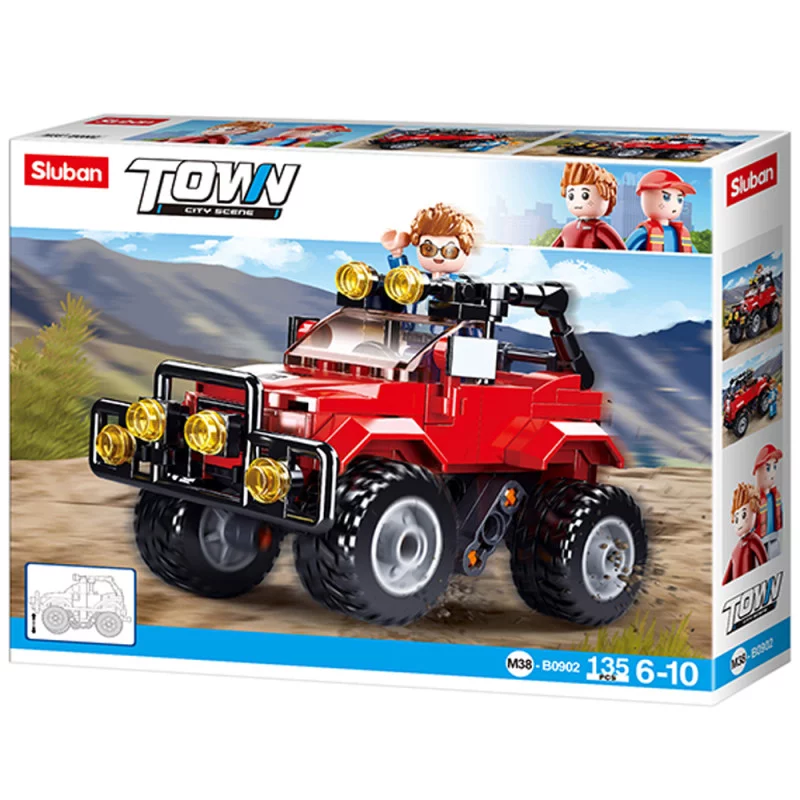 Red offroader – Sluban