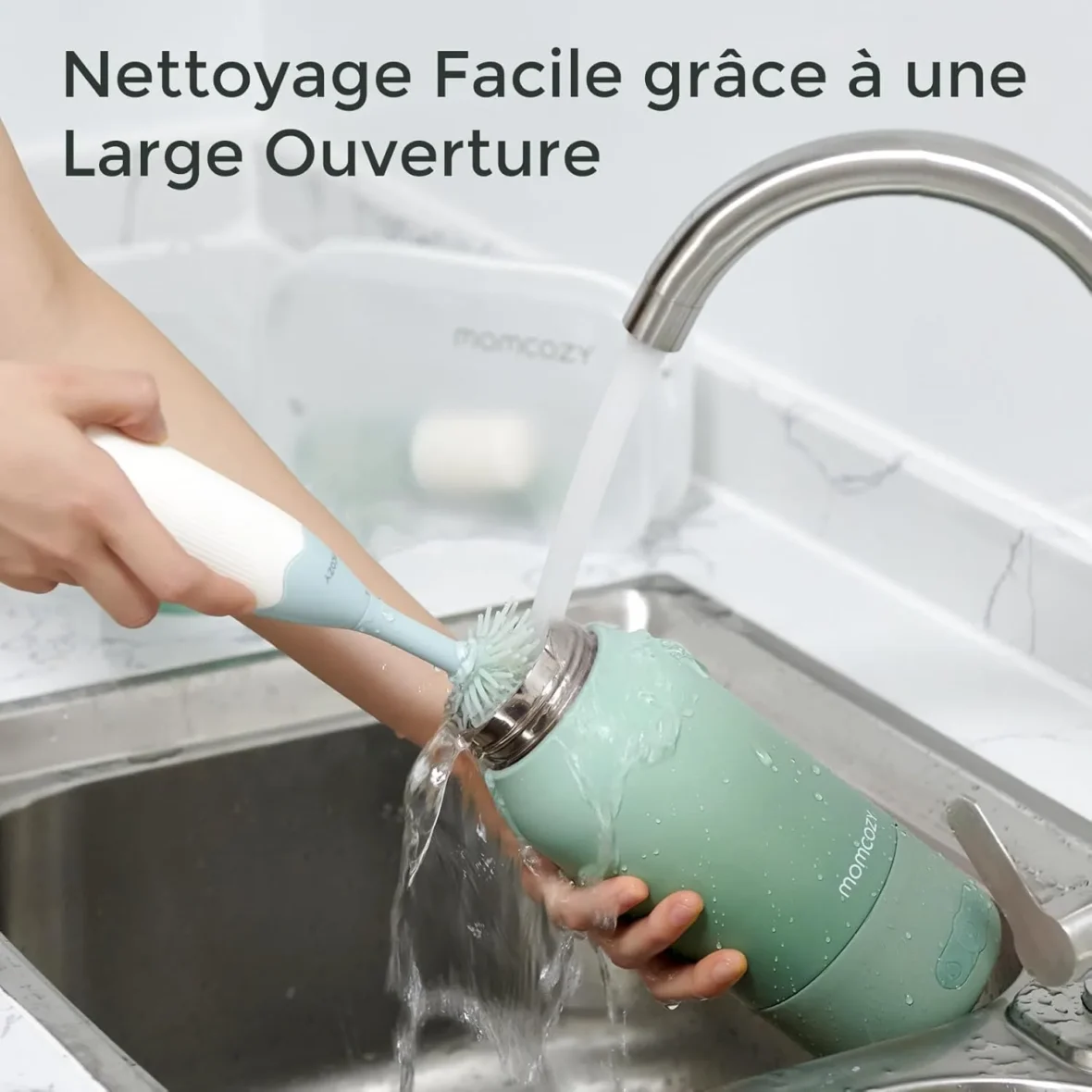 Chauffe-Biberon Nomade Momcozy 500ml – Idéal Voyage