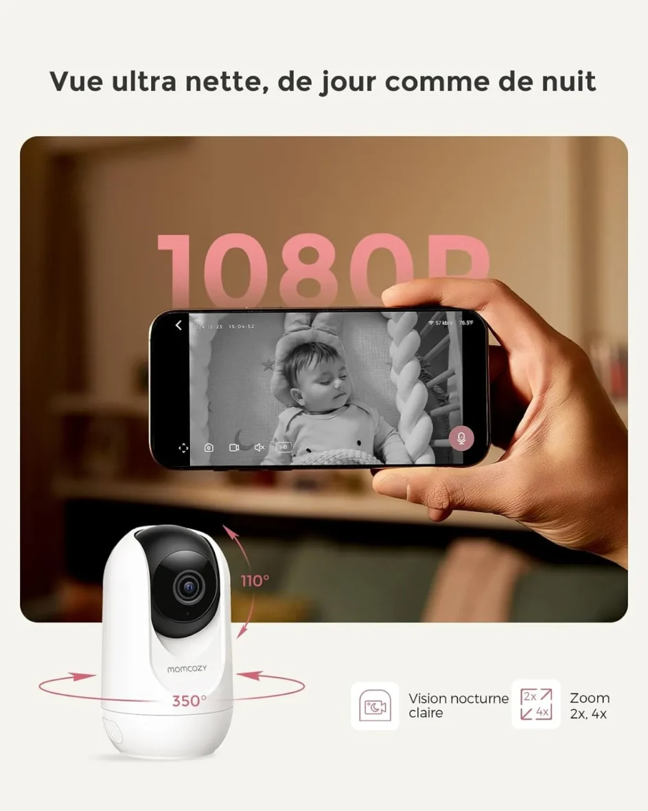 Talk back berceuses vous parlez à bébé et l’apaisez en 1 geste