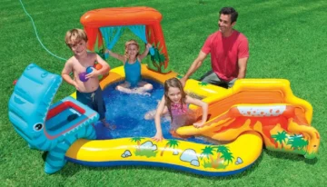 piscine gonflable Dinosaur Play