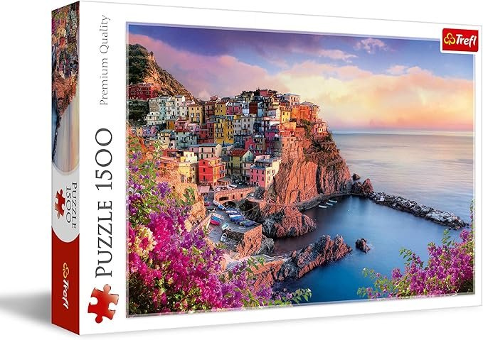 Puzzle 1500 Vue de Manarola -Trefl