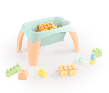 table avec 30 blocs