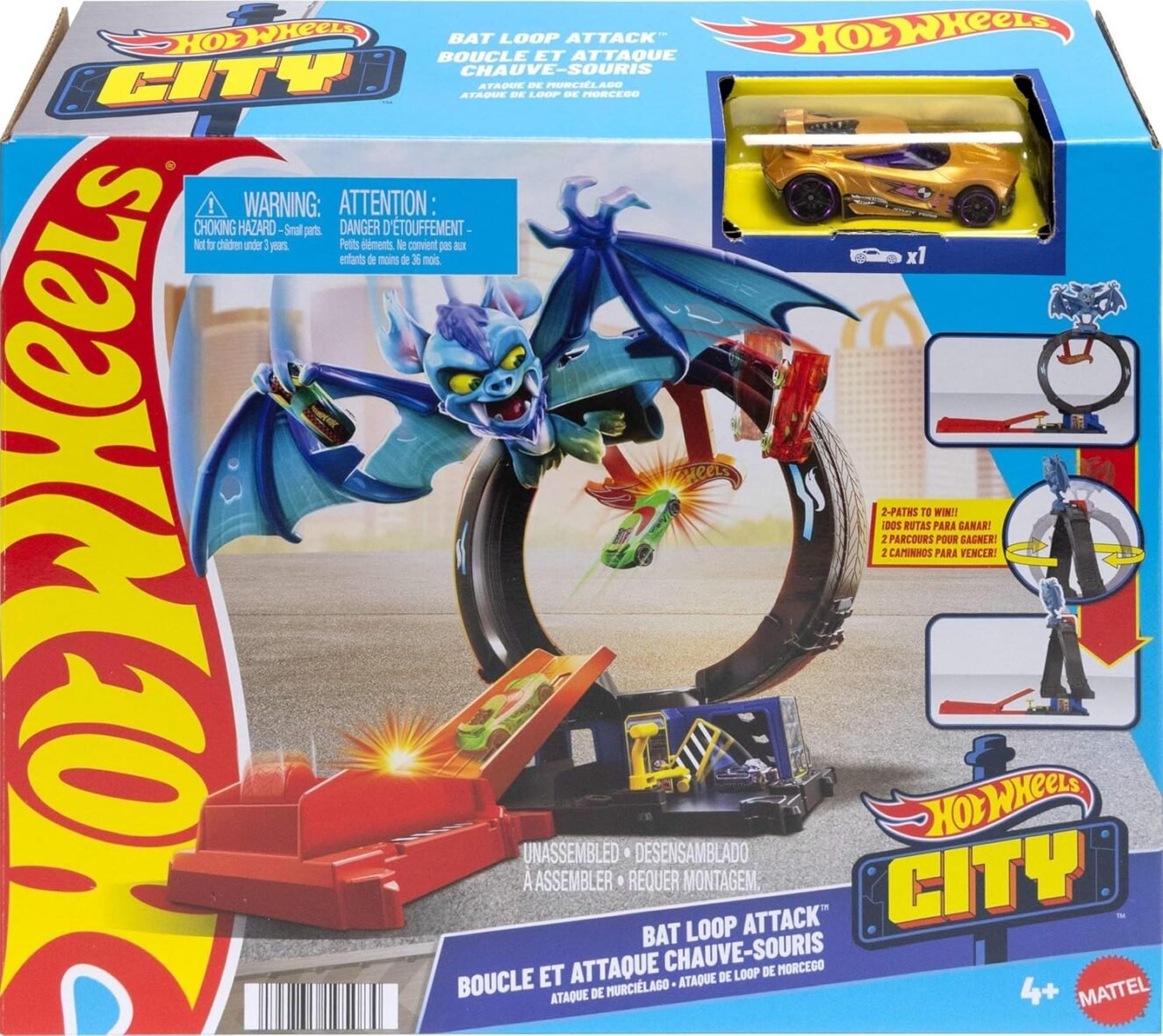 Bat loop attack – Hot Wheels