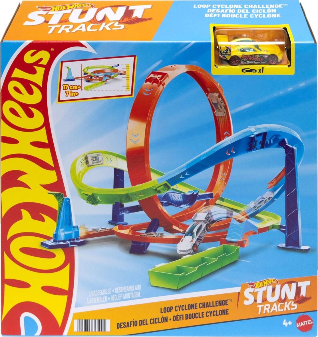 Circuit action loop cyclone – Hot Wheels