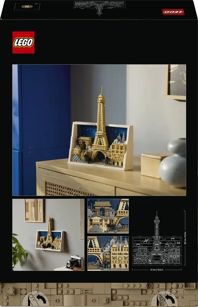 Lego architecture 21064 paris ville de l’amour.