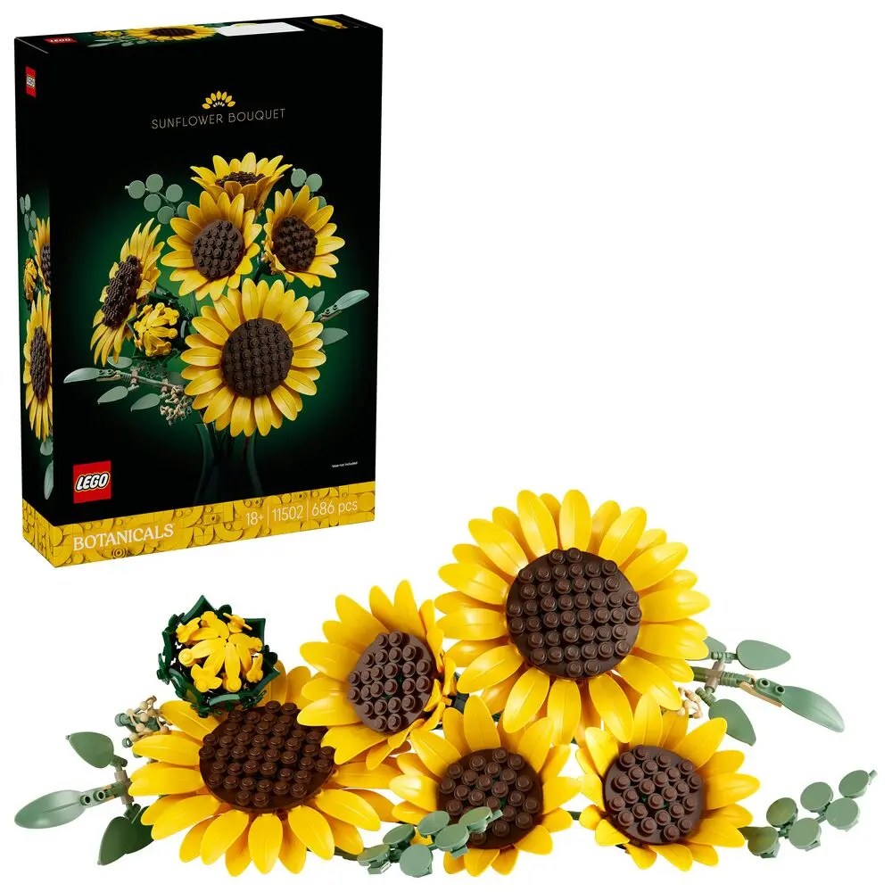 Le bouquet de tournesols – LEGO