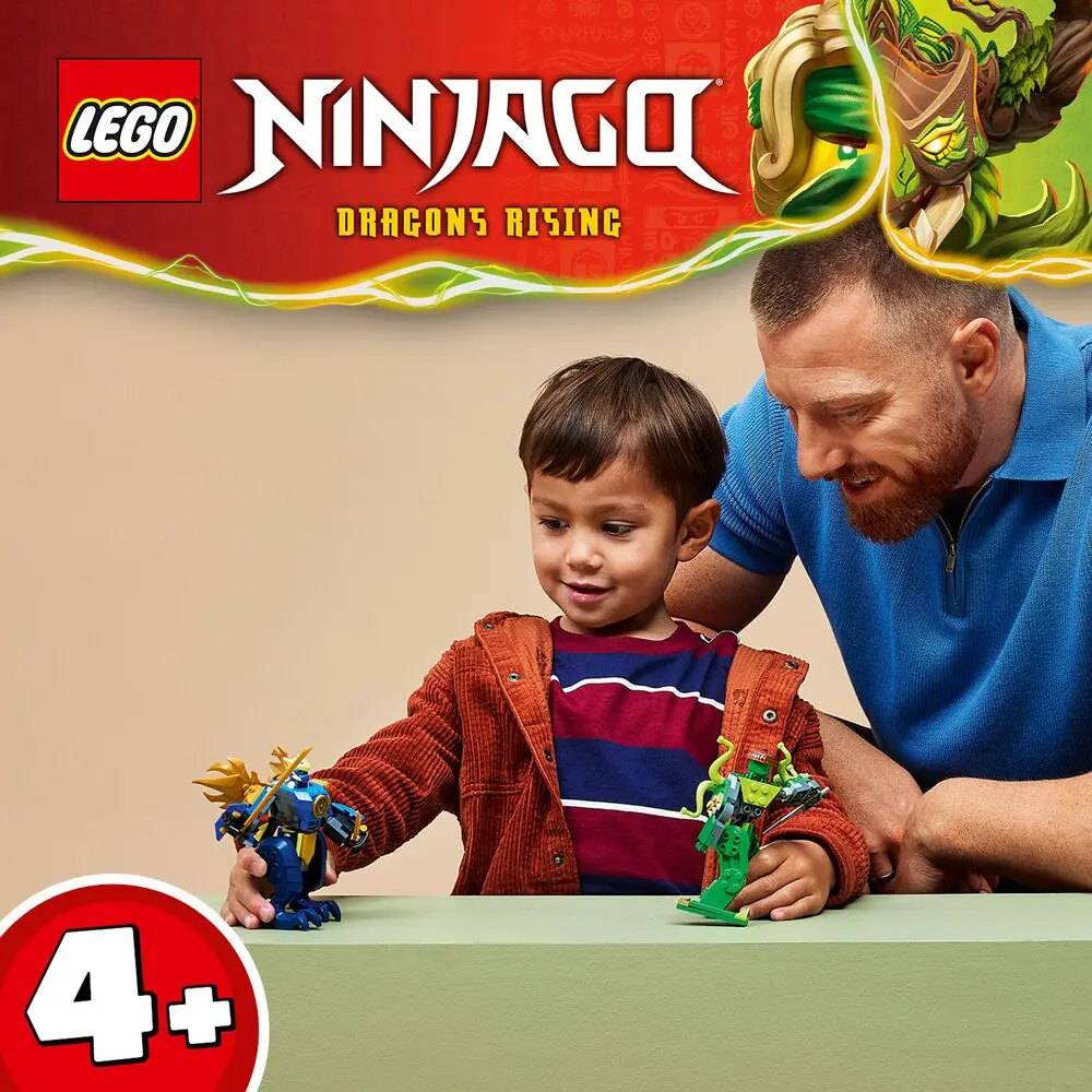 Lego ninjago 71853 le combat du robot dragon de jay….