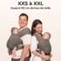 Taille-universelle-ajustable-XXS-a-XXL-pratique-pour-maman-et-papa