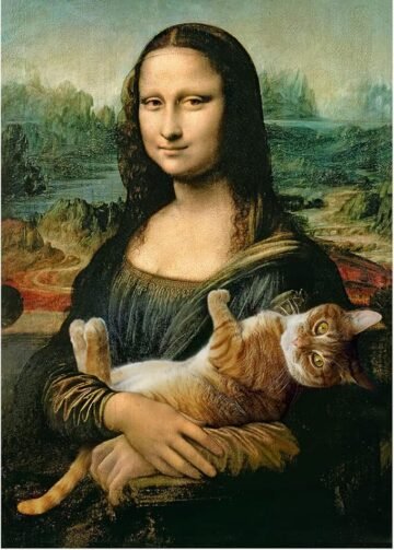 puzzle mobnalisa et le chat
