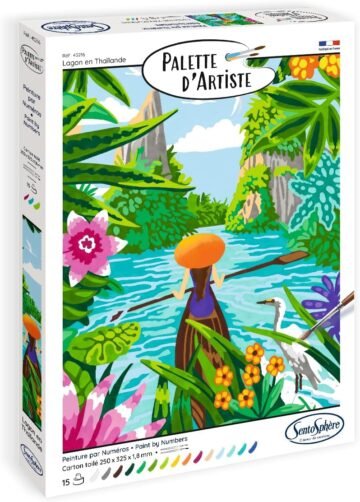 Offrez-vous un moment de détente et d’évasion en peignant des souvenirs de vacances ou la maison de vos rêves