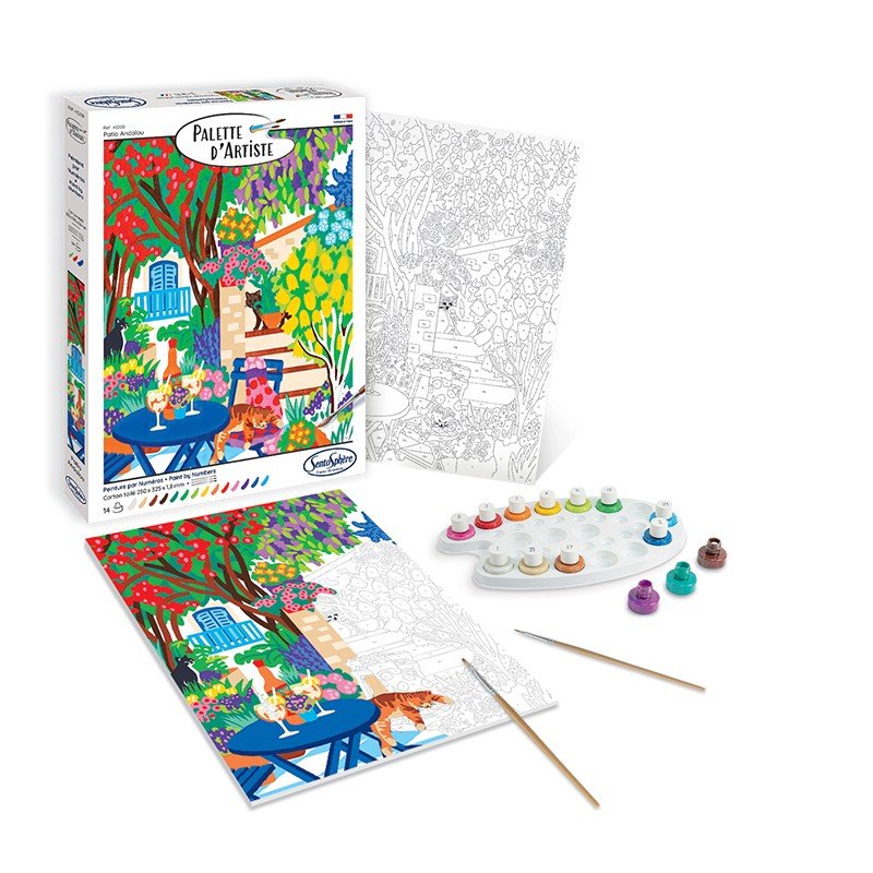 Palette d’Artiste Patio Andalou – Sentosphère