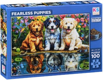 Puzzle-les-petit-chiots-1000-piece-KS-Games.