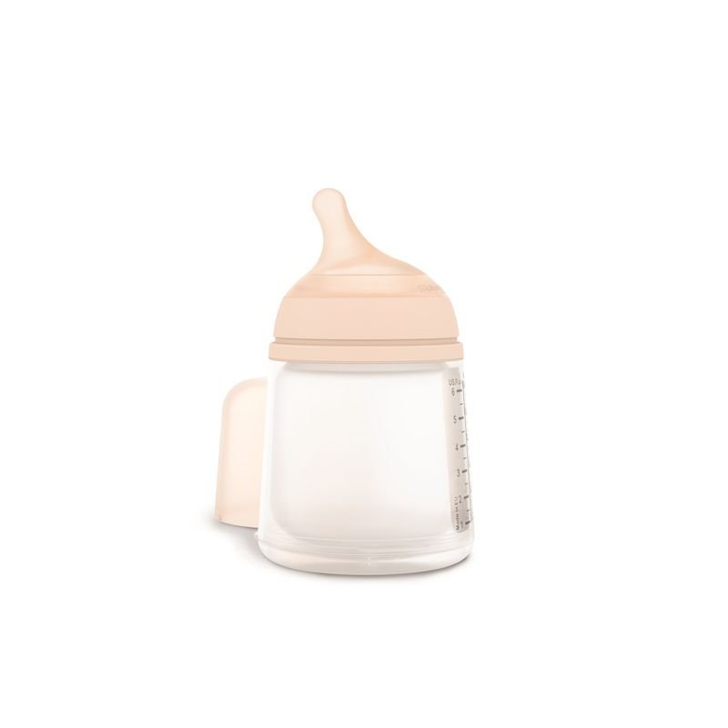 Biberon debit lent zero zero 180ml blanc – Suavinex