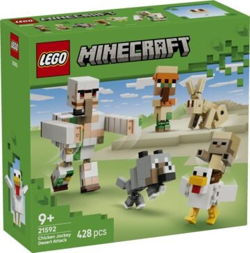 LEGO Minecraft L’Attaque du Désert du Poulet Chevauché