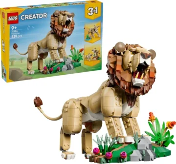 Lego-Creator-31386-animaux-sauvages-le-lion-majesteux