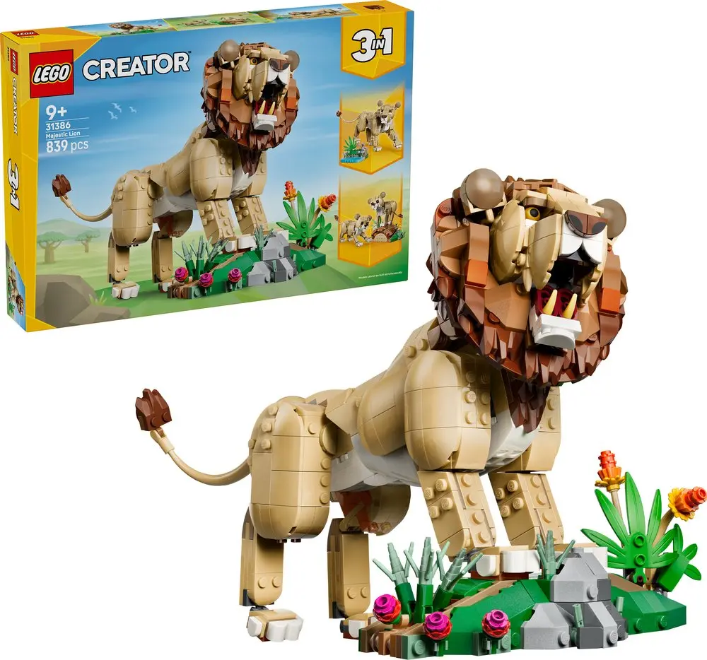 Le lion majestueux – LEGO