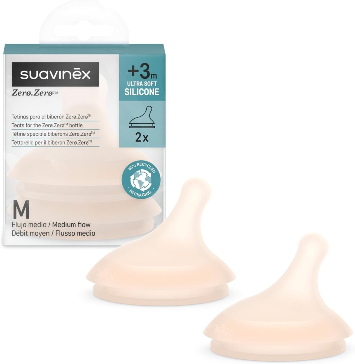 Tétine en silicone zero zero – Suavinex