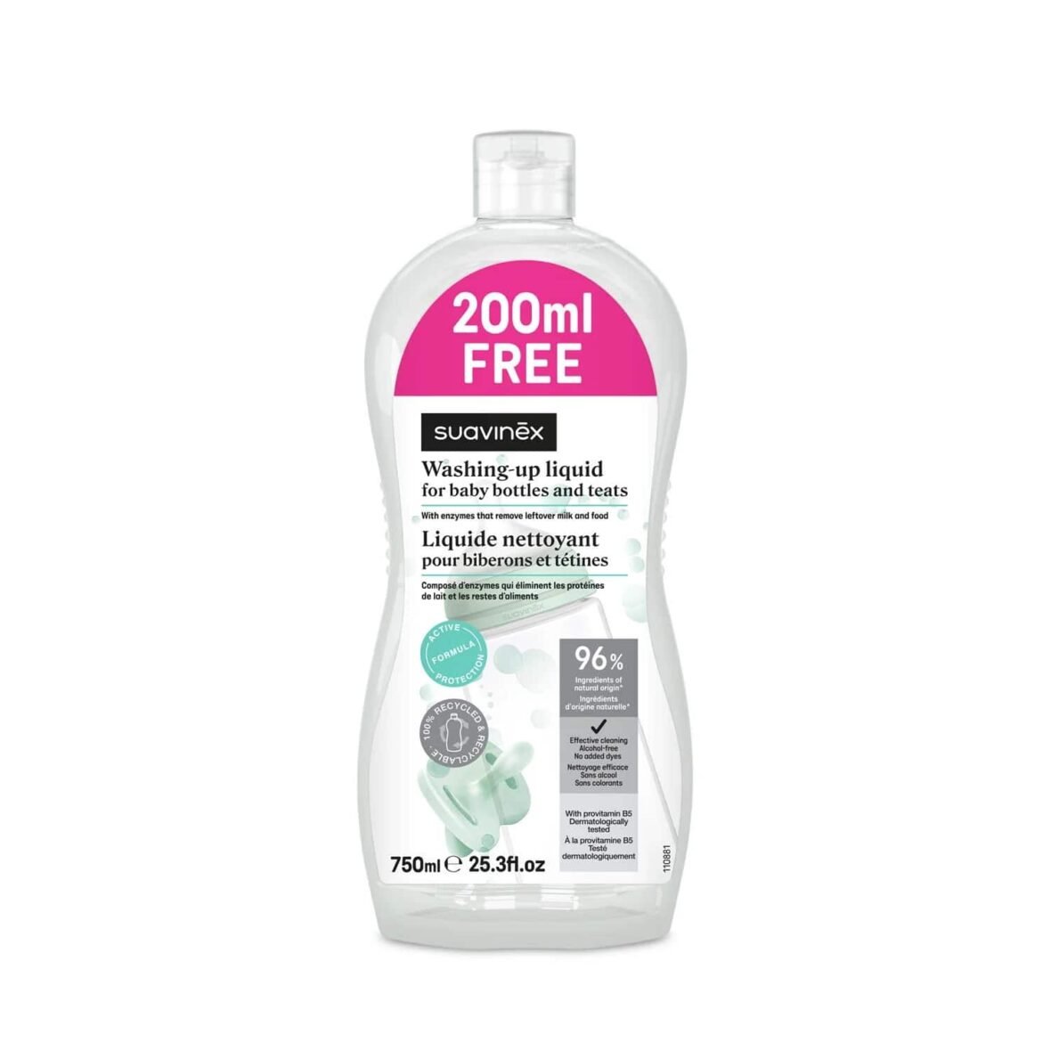 Gel nettoyant  750 ml – Suavinex