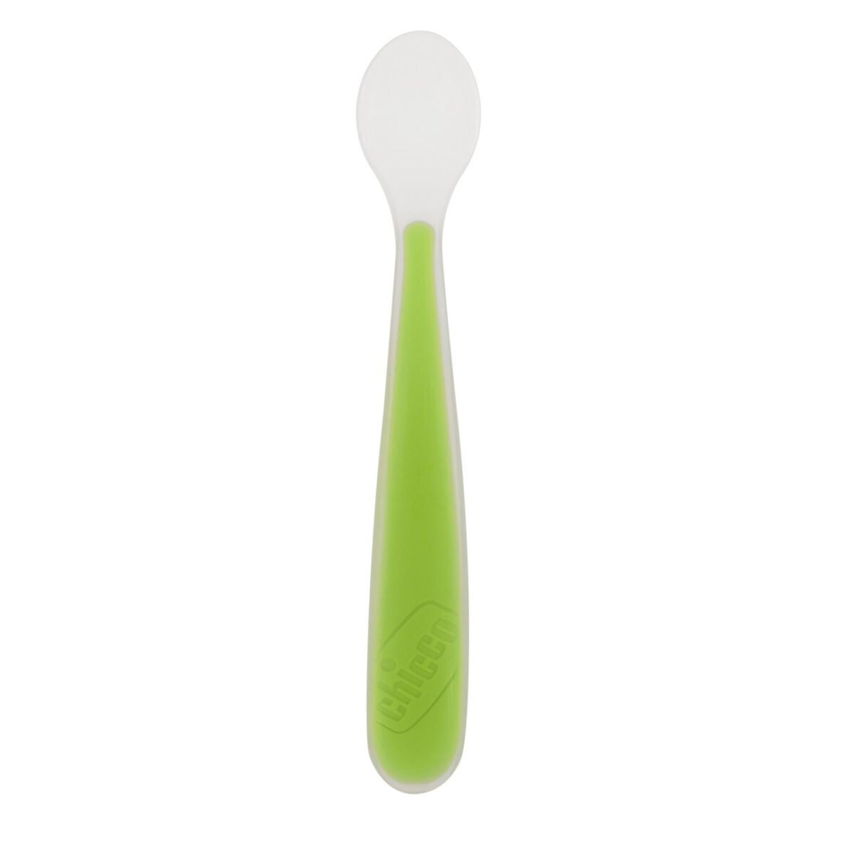 Chicco Cuillère Souple Silicone 6M+ – Lot de 2