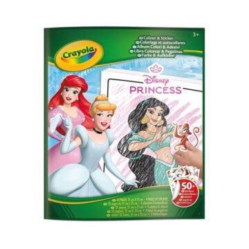 Album de Coloriage et Autocollants – Princesses Disney – Crayola