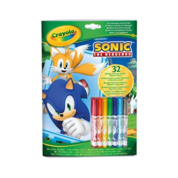 Album de Coloriage et Activités – Sonic – Crayola