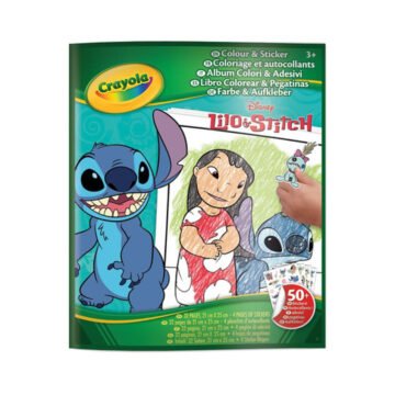 Album de Coloriage et Autocollants – Lilo et Stitch – Crayola