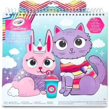 Carnet de Dessin – Creations Animaux et Mode – Crayola