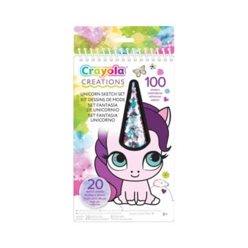Carnet de Dessin – Creations Licornes – Crayola