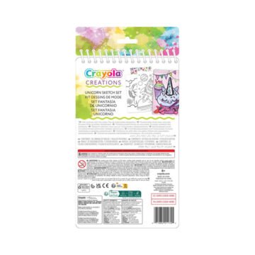 Carnet de Dessin – Creations Licornes – Crayola