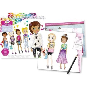 Carnet de Dessin de Mode – Creations I Love Fashion – Crayola