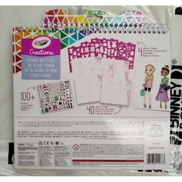 Carnet de Dessin de Mode – Creations I Love Fashion – Crayola