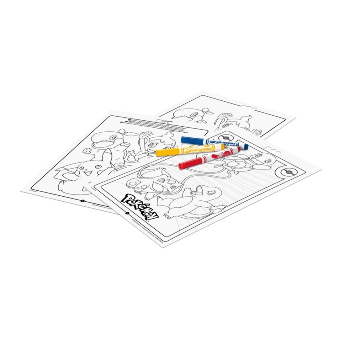 Album de Coloriage et Activités – Pokémon – Crayola