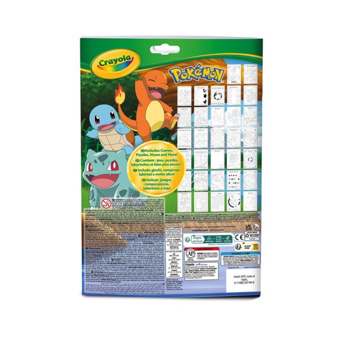 Album de Coloriage et Activités – Pokémon – Crayola