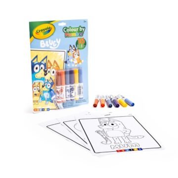 Coloriage par Numéros – Bluey – Crayola