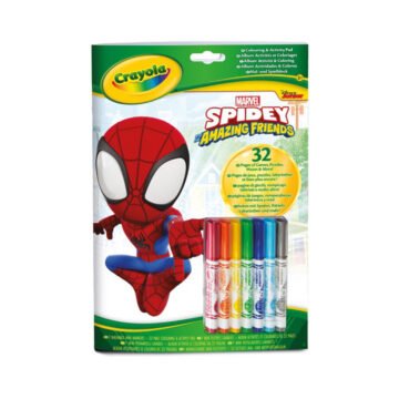 Album de Coloriage et Activités – Spidey – Crayola