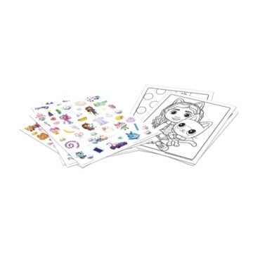 Album de Coloriage et Autocollants – Gabby et la Maison Magique – Crayola