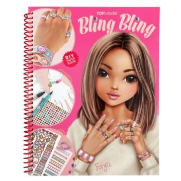 Livre Créatif Bling Bling – Bijoux à Fabriquer – TOPModel