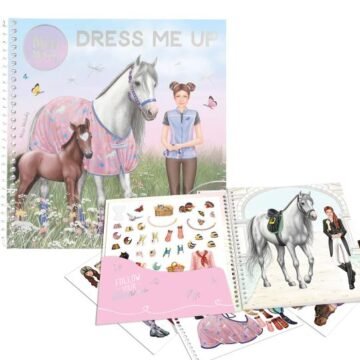 Album d’Autocollants Dress Me Up – Miss Melody