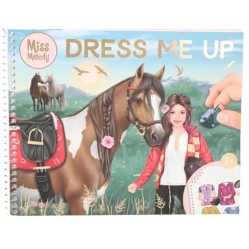 Grand Album d’Autocollants Dress Me Up – Miss Melody