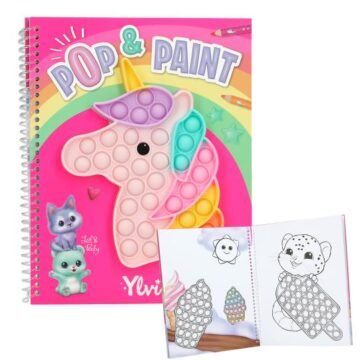 Pop & Paint Livre de Coloriage – Ylvi