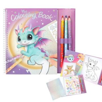Livre de Coloriage Dragon Porte-Bonheur – Ylvi