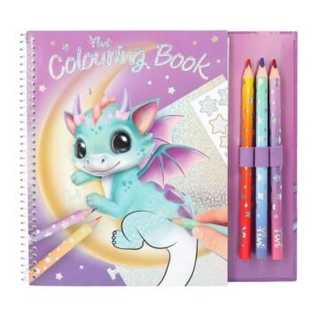 Livre de Coloriage Dragon Porte-Bonheur – Ylvi