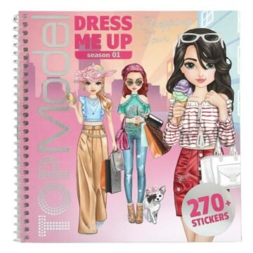 Album d’Autocollants Dress Me Up – Shopping Tour – TOPModel
