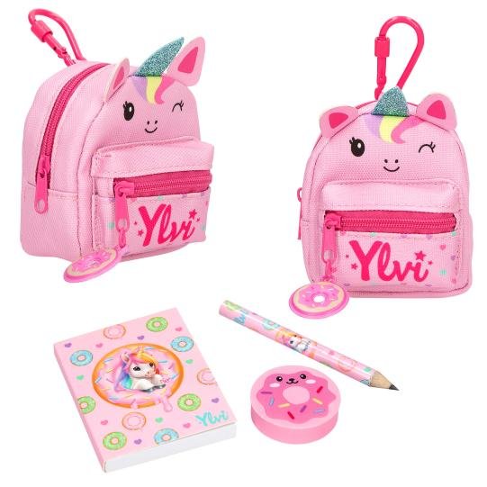 Mini Sac à Dos Licorne avec Papeterie – Ylvi