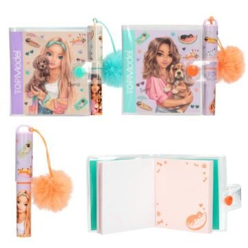 Mini Bloc-Notes avec Stylo Sunny Dog – TOPModel