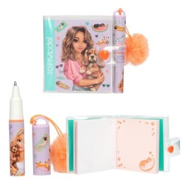 Mini Bloc-Notes avec Stylo Sunny Dog – TOPModel