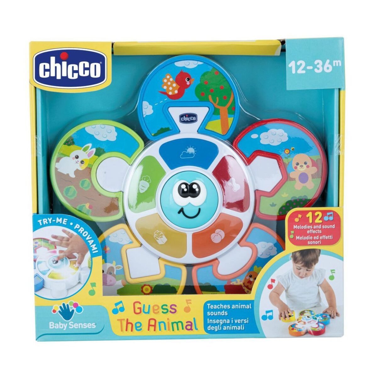 Puzzle Électronique – Les Animaux – Chicco